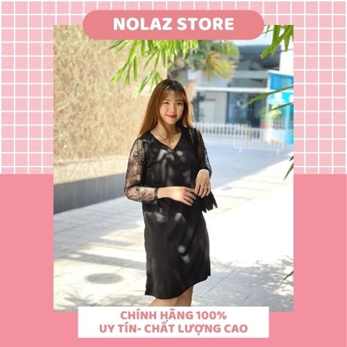 Đầm Váy Công Sở Dáng Suông Phối Tay Ren Giá Rẻ H4