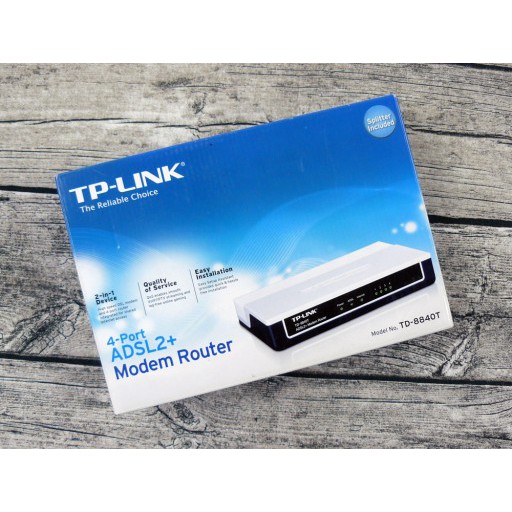 ADSL Modem TP-LINK TD-8840T chính hãng | WebRaoVat - webraovat.net.vn