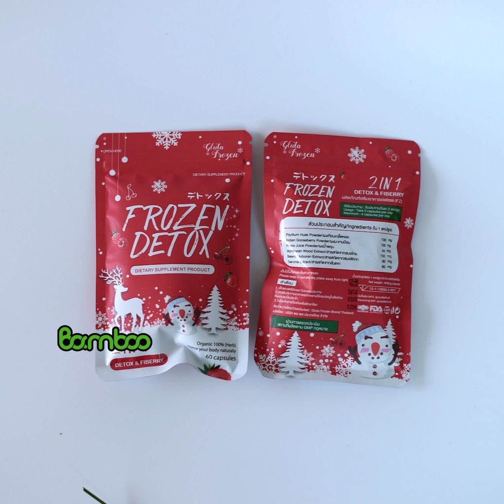 Viên Detox rau củ FrozenFrozen Thái Lan
