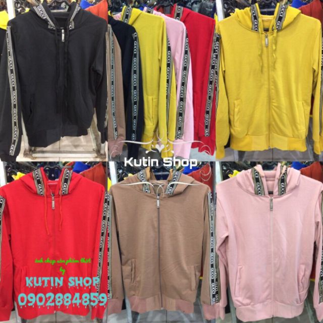 Áo khoác nữ thun da cá viền tay nón kim tuyến có ảnh thật | BigBuy360 - bigbuy360.vn