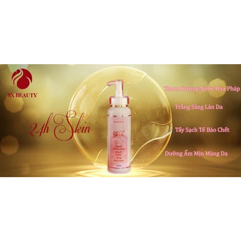 SỮA TẮM TRUYỀN TRẮNG HƯƠNG NƯỚC HOA PHÁP 8xBEAUTY | BigBuy360 - bigbuy360.vn