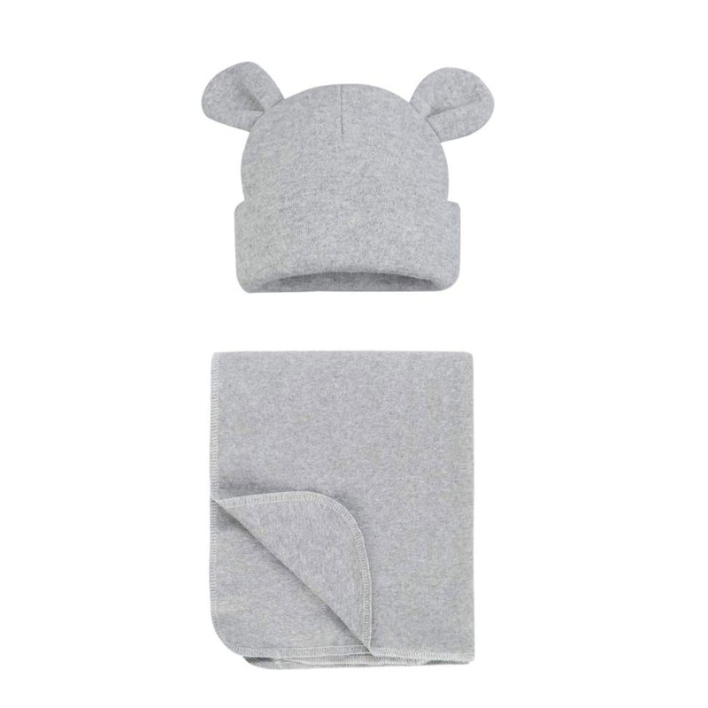 Chăn Quấn + Nón + Khăn Tắm Cho Bé Sơ Sinh