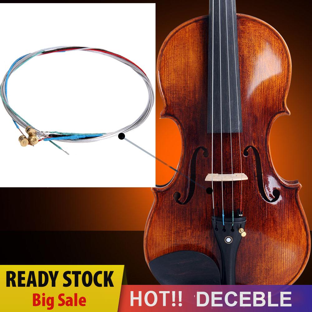Set 4 dây đàn violin thay thế cho 3/ 4 &amp; 4/ 4