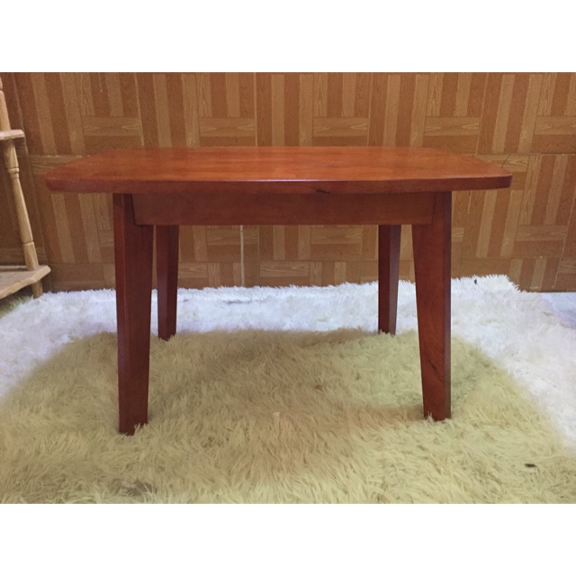 Bàn đa năng ngồi sofa, cà phê, làm việc, học tập gỗ cao su tự nhiên 100%