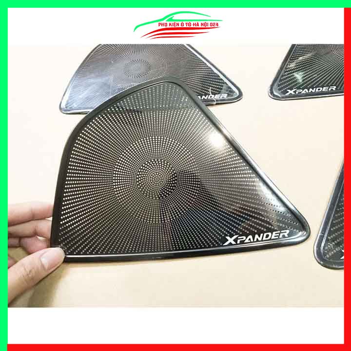 Bộ ốp màng loa Xpander 2018-2022 chuẩn theo xe vân Titan chống xước trang trí nội thất ô tô