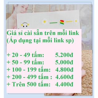 Sỉ DA61-DA80 dán móng tay Bộ 14 nhãn Nail Sticker