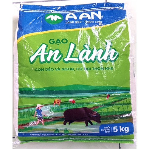 GẠO AN LÀNH 1 TÚI 5KG - HSD LUÔN MỚI