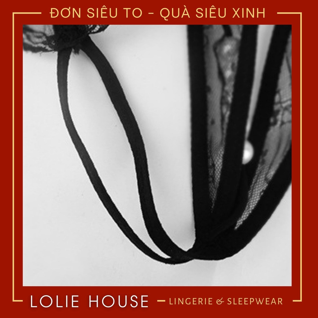 Quần lót lọt khe xẻ đáy không đáy phối ren sexy hở đáy gợi cảm dành cho nữ LOLIE HOUSE - LK15 | BigBuy360 - bigbuy360.vn