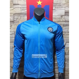 Áo khoác CLB bóng đá Manchester City ( ManCity xanh )