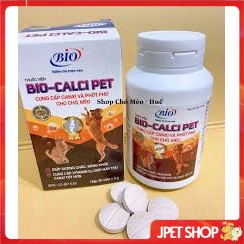 [1 Viên] Bổ Sung Canxi Và Phốt Pho Cho Chó Mèo Bio Calci Pet - Jpet Shop