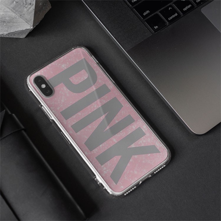 Ốp Iphone Silicone hoa văn Victoria Secret trong dẻo VICPOD00193