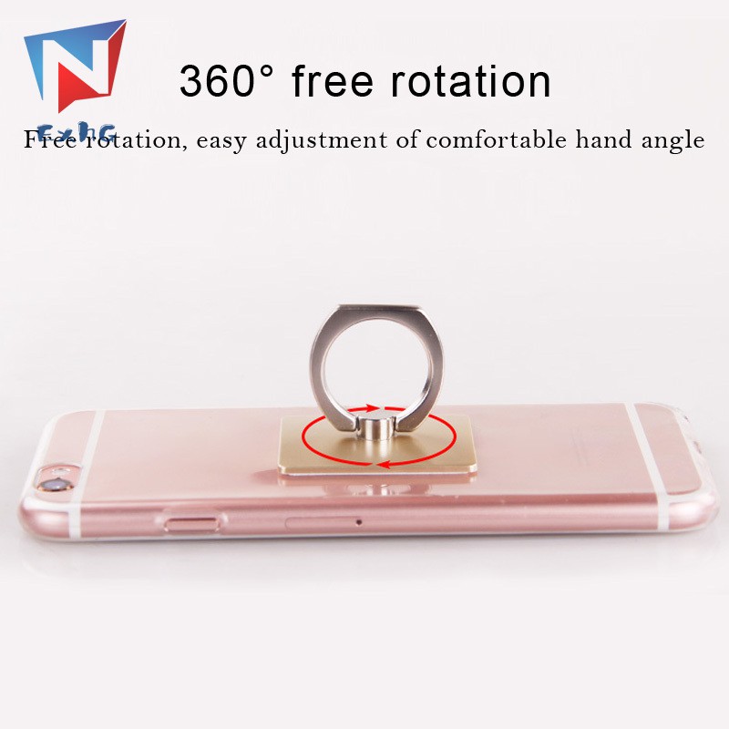 ExhG❤❤❤High quality New 360 Degree Finger Ring Mobile Phone Stand Holder Safe Grip Stand For iPhone iPad All Smart Phone