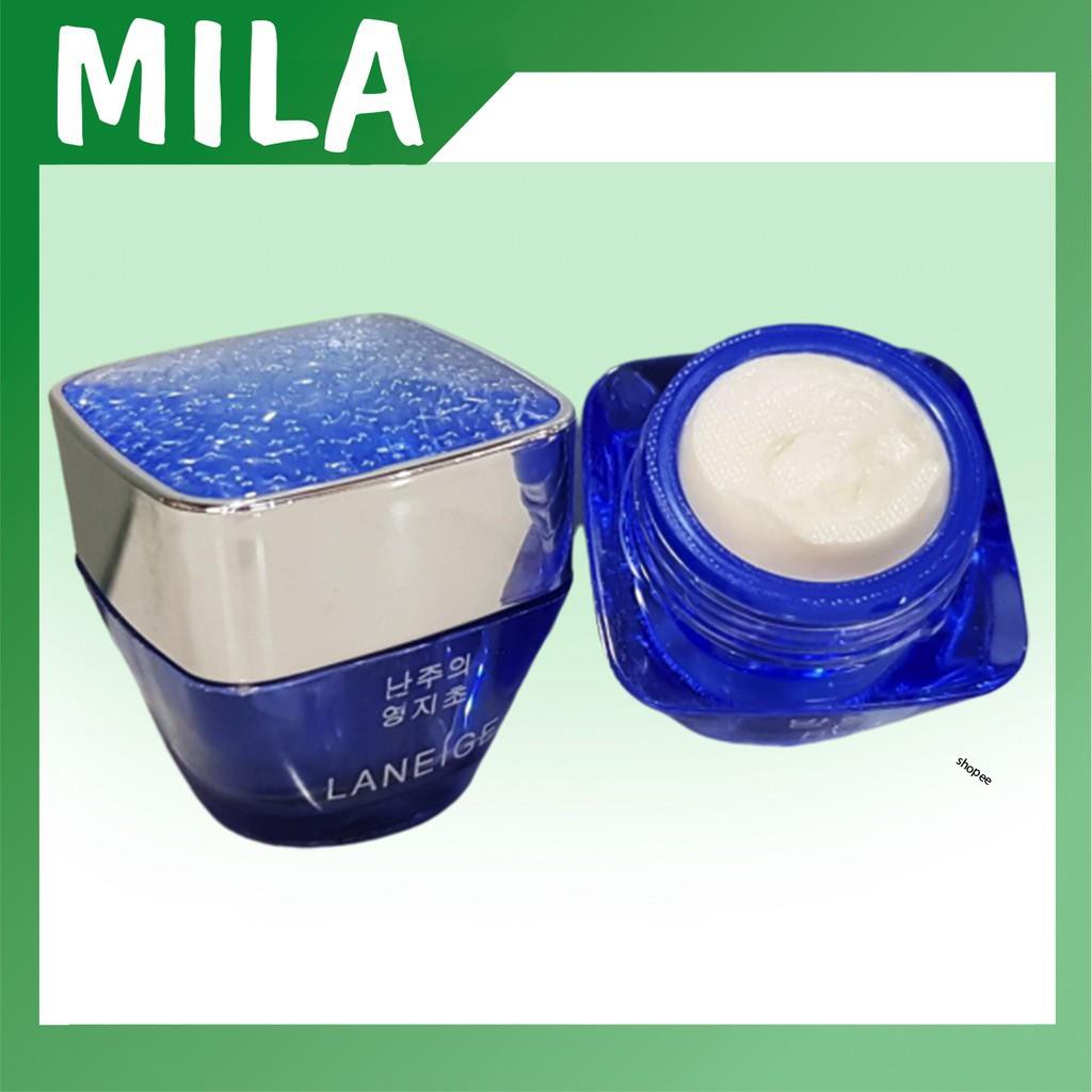 Kem nám ban đêm Laneige xanh, mỹ phẩm dưỡng da và làm mờ nám ban đêm Night Cream, mỹ phẩm Laneige.