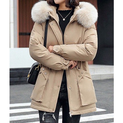 Áo phao parka nữ lót lông cừu hàng đẹp loại 1 ZIN99 STORE