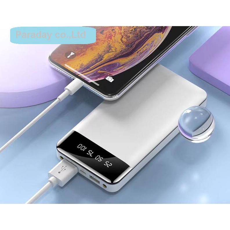 Sạc dự phòng siêu nhanh chính hãng Power bank - 20000 mah - dành cho iPhone Huawei Samsung Xiaomi Oppo (bảo hành 3 tháng