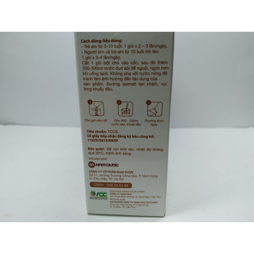 Live Cool bột tan thanh nhiệt hộp 10 gói