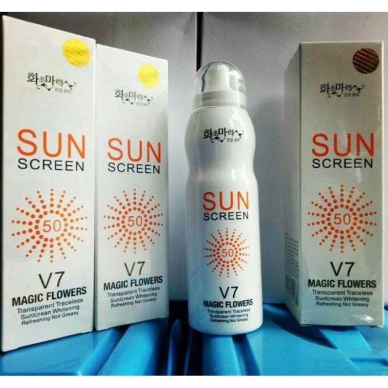 Kem chống nắng Hàn Quốc Sun Screen V7 dạng xịt