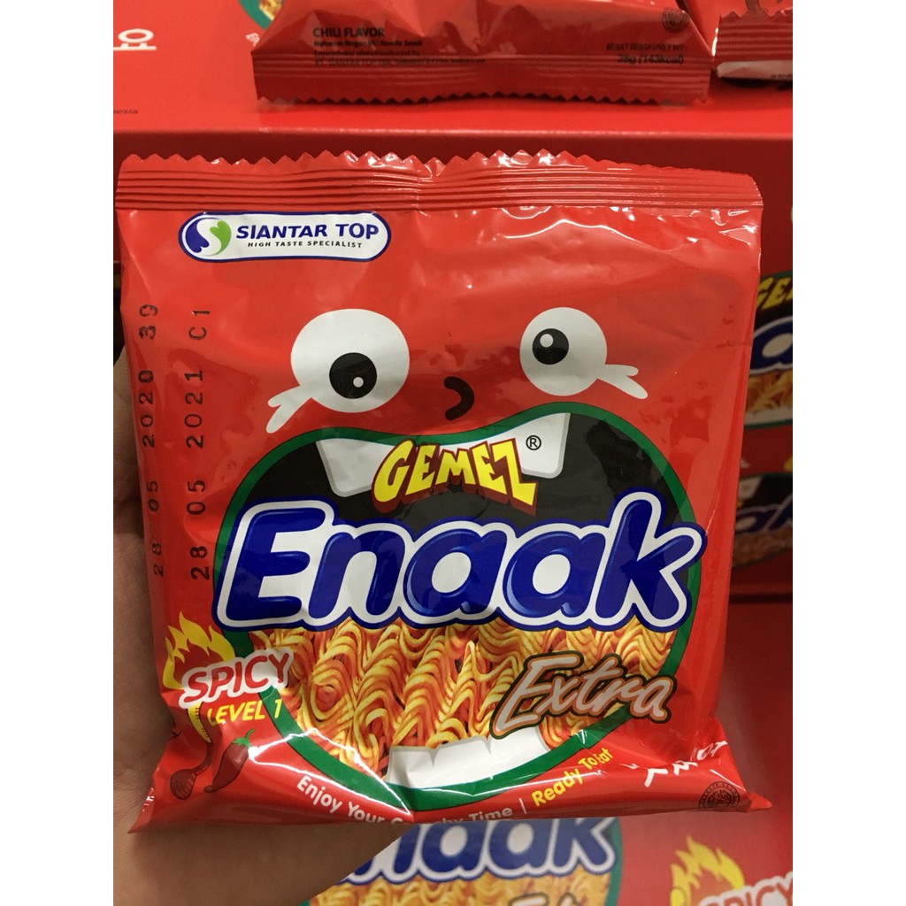 Mỳ Tôm ENAAK Ăn Liền - Đủ 2 Vị