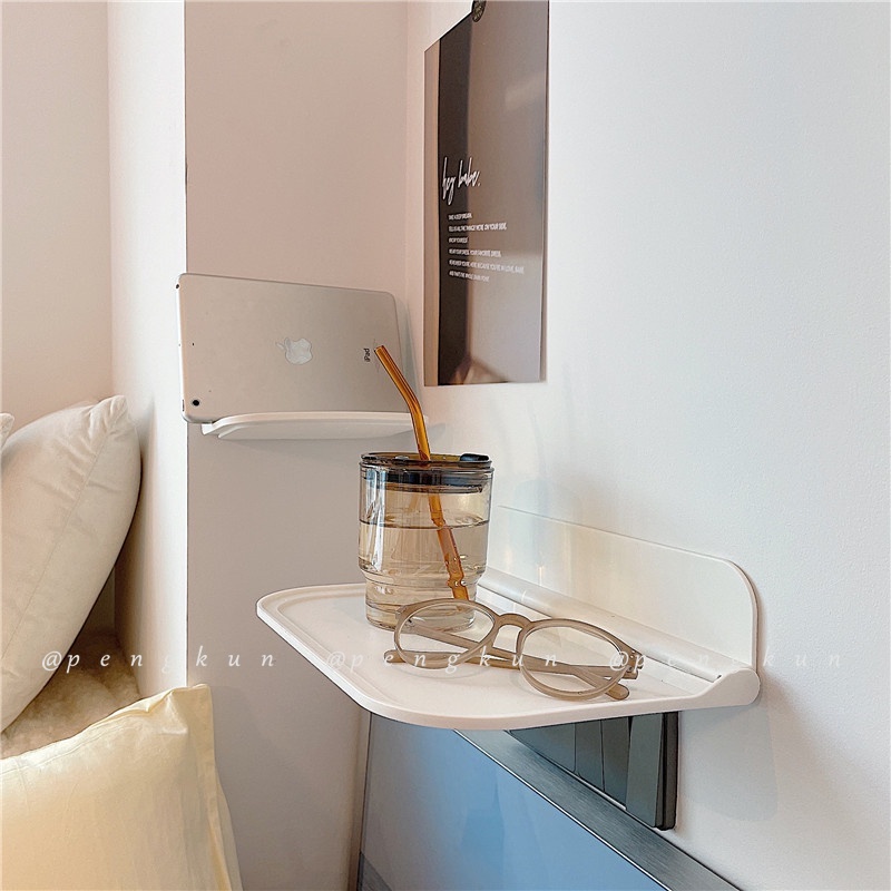 Kệ Đựng Đồ Gắn Tường Có Thể Gập Lại Tiện Dụng Cho Phòng Tắm/Nhà Vệ Sinh