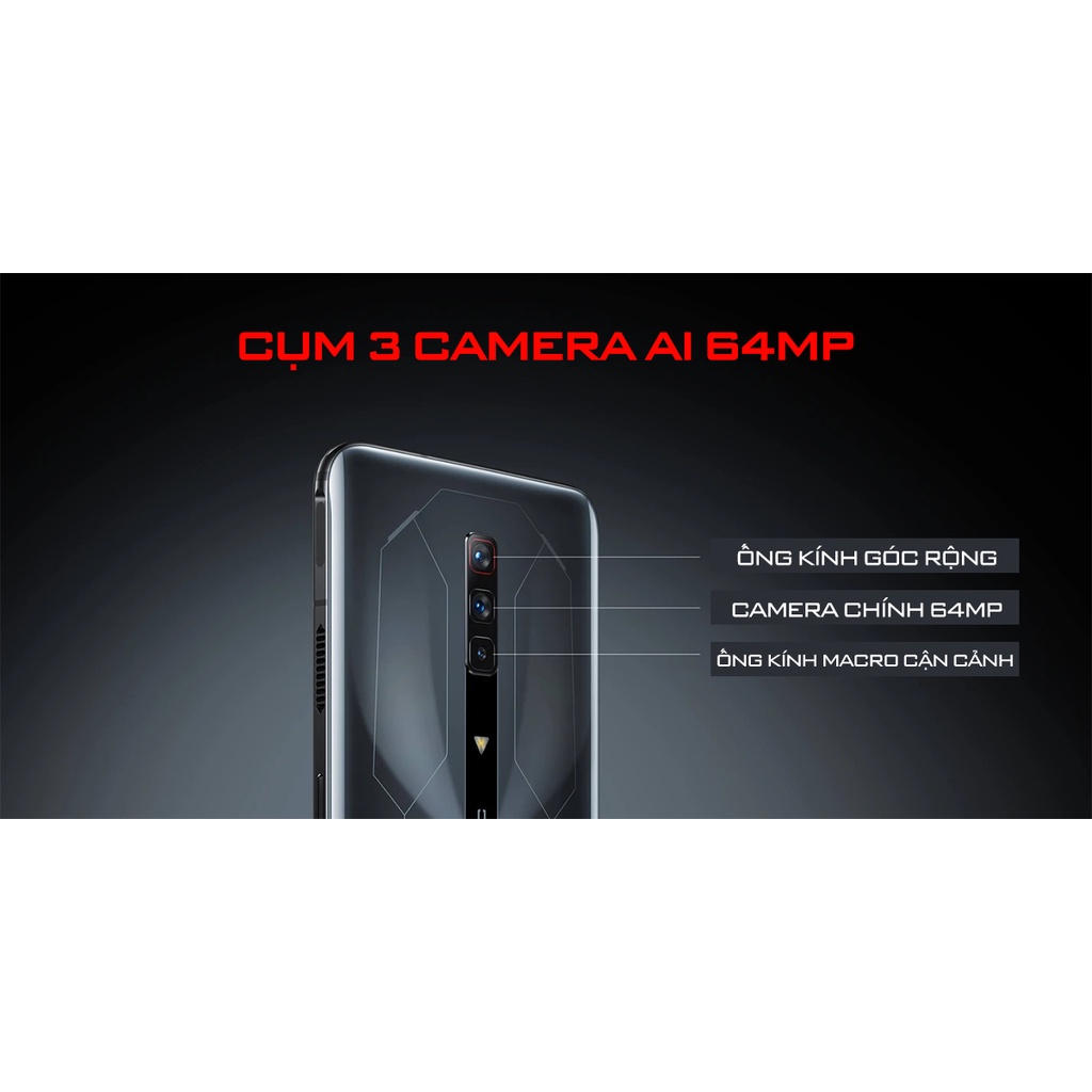 Điện thoại Gaming Nubia Redmagic 6S Pro 5G - Snapdragon 888 Plus - MH AMOLED 165Hz 6.8&quot; - Pin 5050mAh sạc nhanh 30W