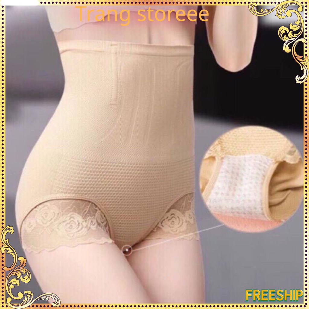 Quần Gen Bụng❤️FREESHIP❤️ Quần Lót Gen Bụng Chống Cuộn Viền Ren (Mã 102) Trang Storeee