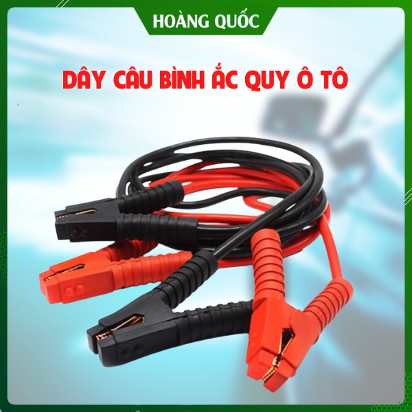 Dây Câu Bình Ắc Quy Ô Tô 2000AMP – Dài 4 Mét – Khởi Động Ắc Quy Xe Hơi Cao Cấp