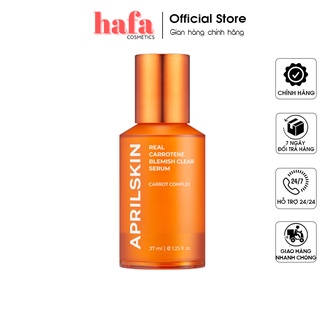 Tinh Chất Cà Rốt Giảm Mụn, Làm Sáng Da Sau Mụn AprilSkin Real Carrotene Blemish Clear Serum