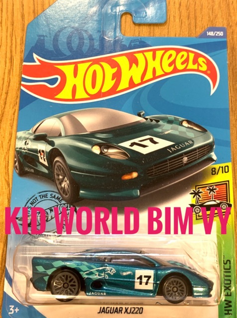 Xe mô hình Hot Wheels basic Jaguar XJ220 GHC34.