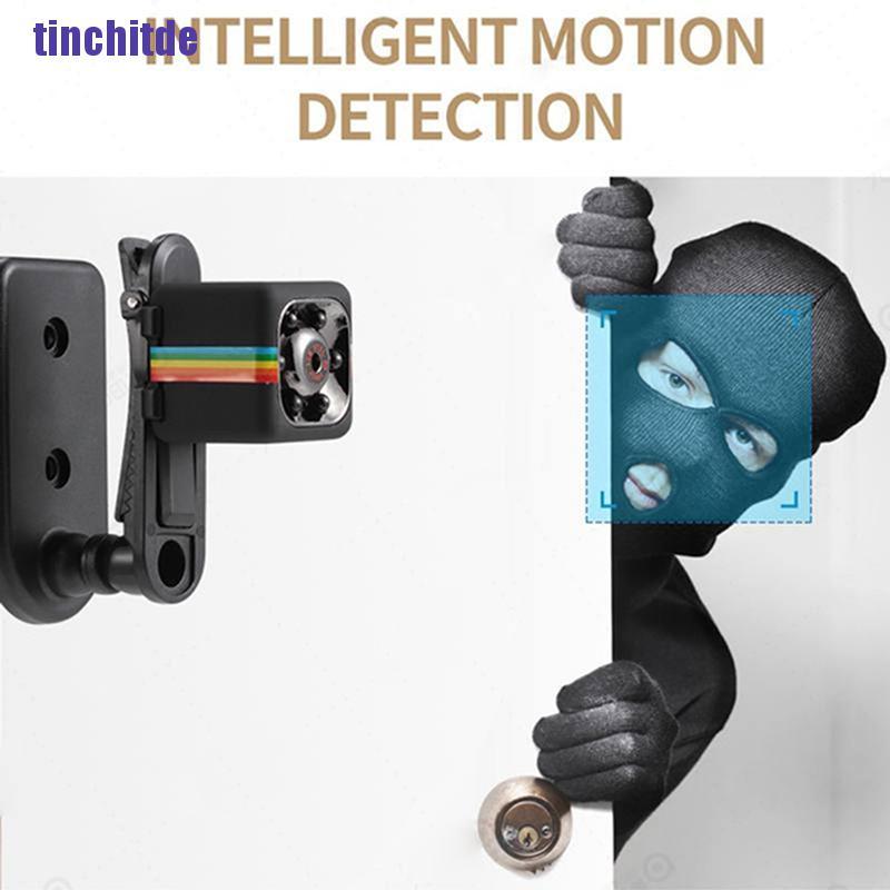 [Tinchitde] Sq11 1080P Minicamera Sport Dv Infrared Night Vision Camera Car Dv Digital Video [Tin]