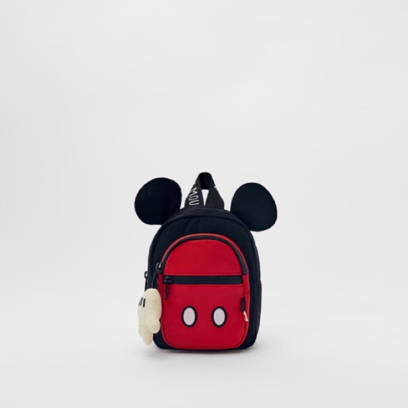 🎒🎒Balo mickey 3D Za-Za màu đỏ đen bé trai bé gái siêu đẹp