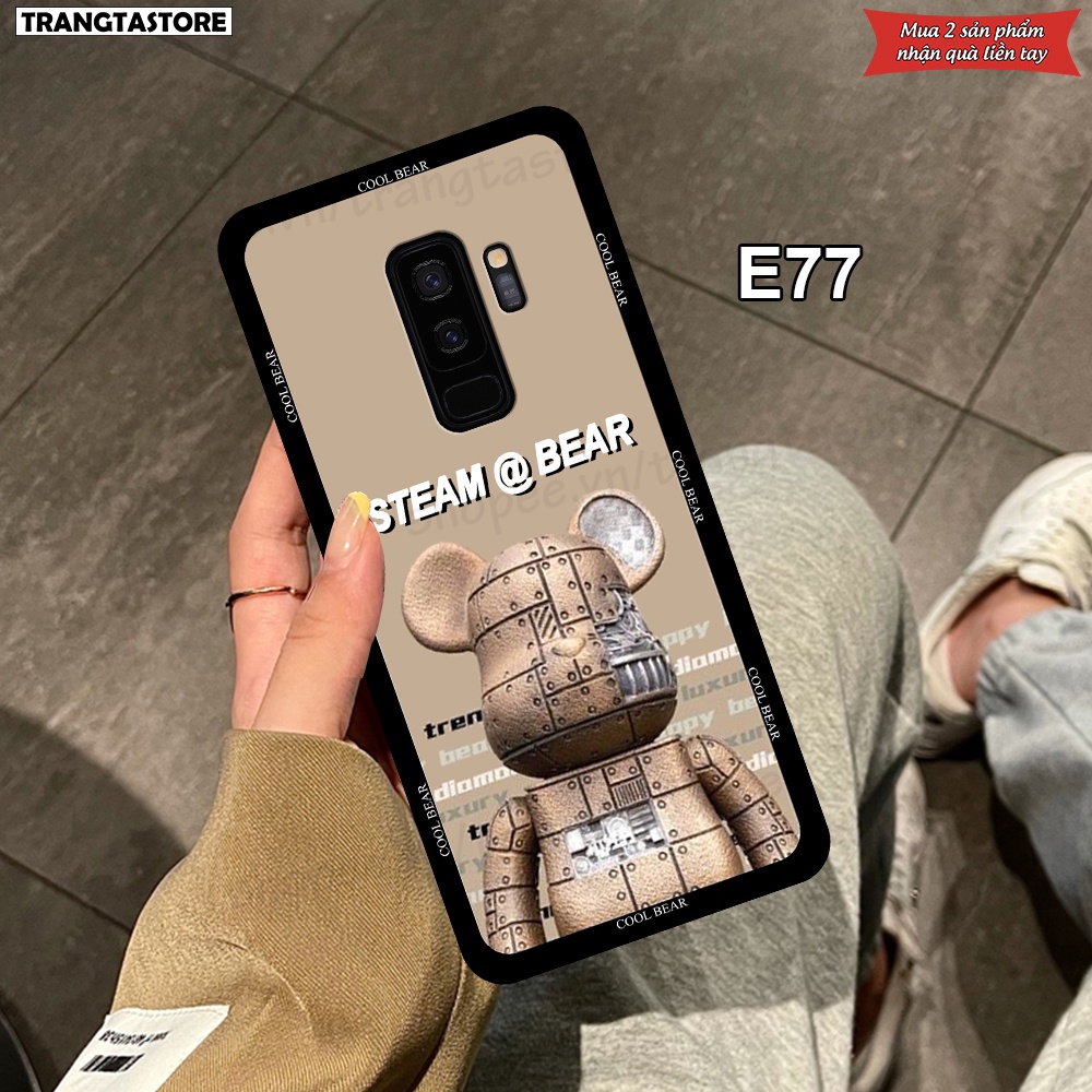 Ốp lưng Samsung S9 / S9 Plus / S9+ in hình gấu Bearbrick,Metal Style,Doremon siêu dễ thương chất lượng