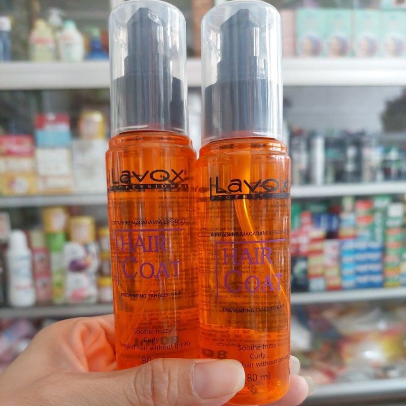 DẦU DƯỠNG BÓNG MƯỢT VÀ CHỐNG RỐI TÓC LAVOX 80ML, HƯƠNG THƠM DỄ CHỊU