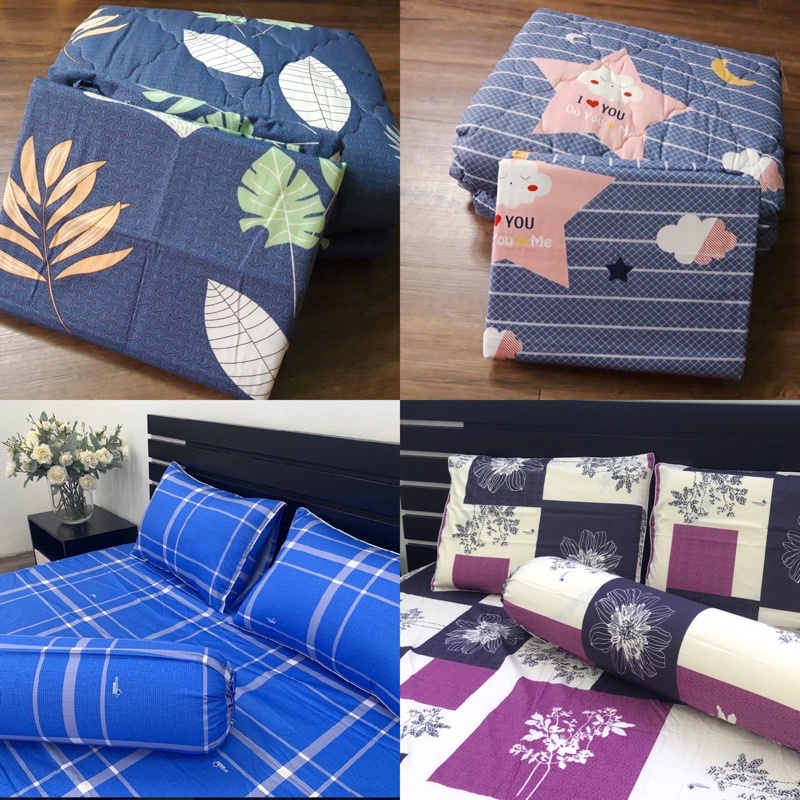 Drap cotton 100% Thắng Lợi, ga giường chính hãng thấm hút mồ hôi, thoáng mát chuẩn logo