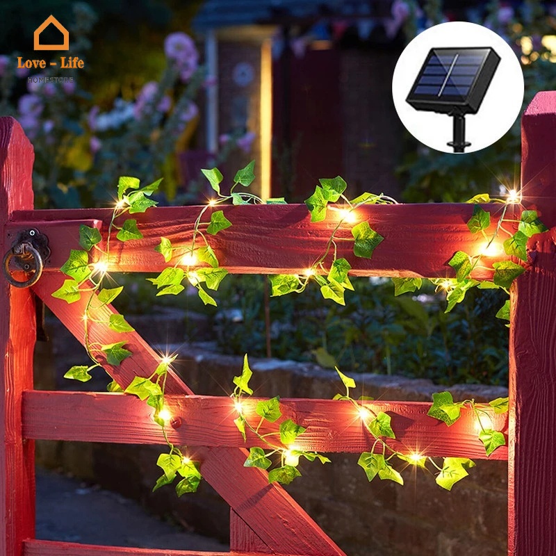 Dây Đèn LED Năng Lượng Mặt Trời Chống Thấm Nước 8 Chế Độ Trang Trí Sân Vườn