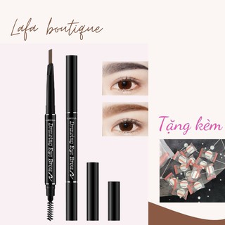 Chì Kẻ Mày 2 Đầu Lameila Drawing Color Geometry Không Thấm Nước