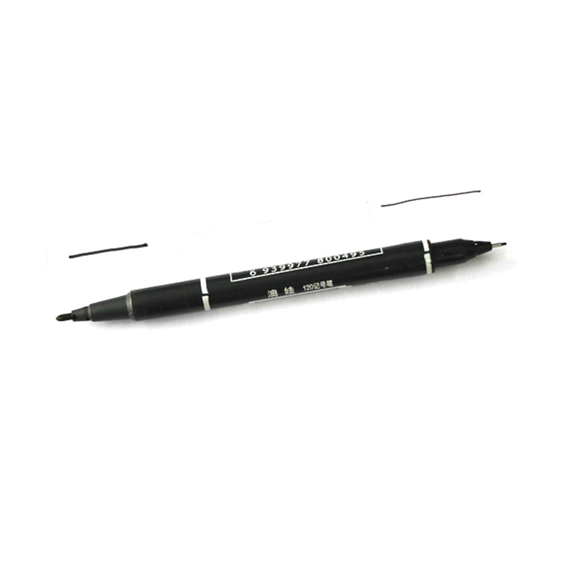 Bút lông ngòi 0.8mm màu trắng/đen tùy chọn