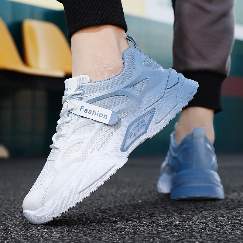 Giày Thể Thao Nam cao cấp Tập Gym Chạy Bộ Thể Dục Bảo Sport giày sneaker nam hàn quốc cổ thấp 2 màu đen trắng