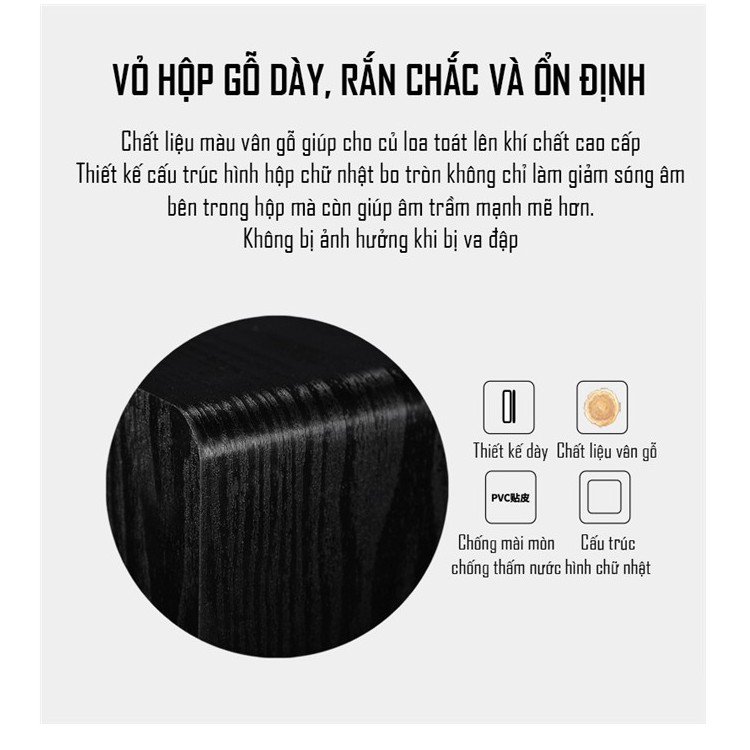 Loa Subwoofer Siêu Trầm Cao Cấp IBASS SU650D