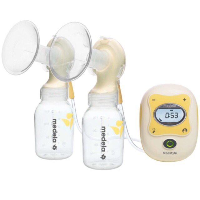 [Mã MKBC13 giảm 80k đơn 1 triệu] máy hút sữa medela freestyle like new( bảo hành 10 tháng)