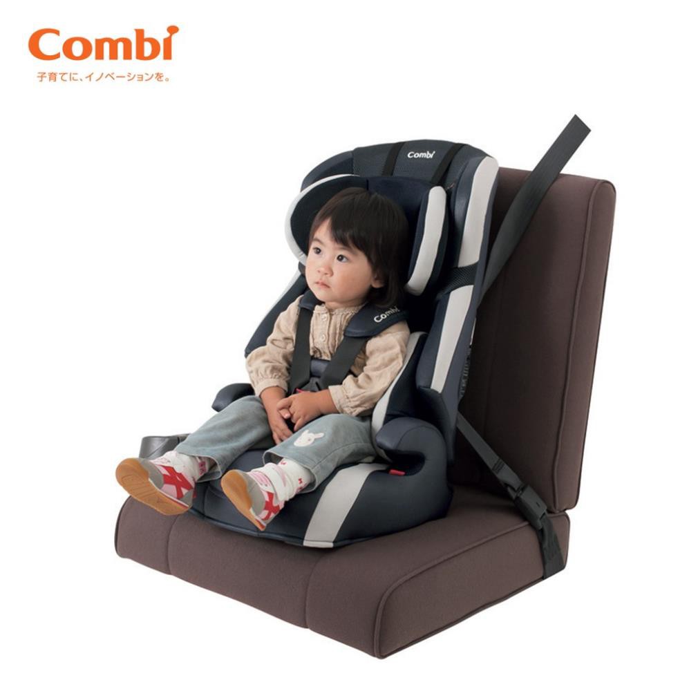 Ghế ngồi ô tô Combi Joytrip Plus màu black/ ghi nâu