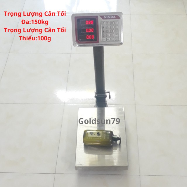 [ BH18T ] Cân Điện Tử Tính Tiền Dùng Cho Cân Hàng Hóa Cân Bàn 150Kg Được Làm Bằng Thép Không Gỉ