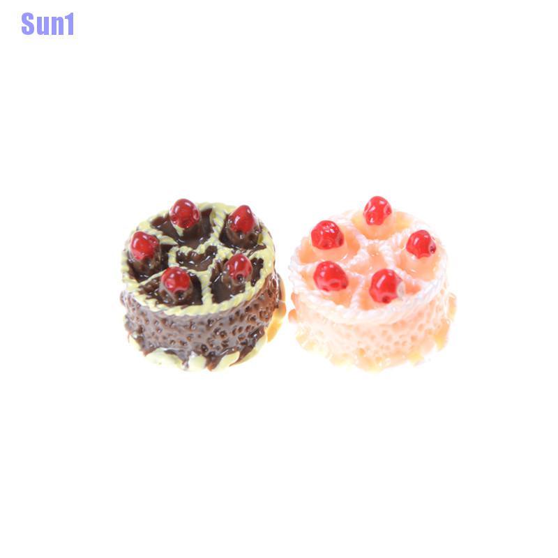 Set 5 Mô Hình Trang Trí Bánh Kem 3d Xinh Xắn