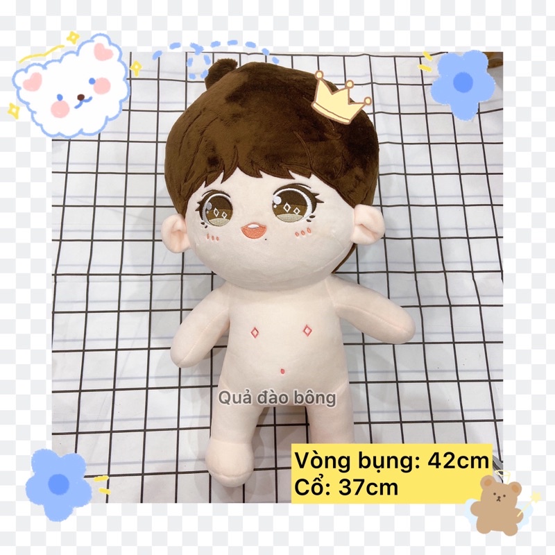 | OUTFIT DOLL | Áo hoodie trơn cho doll 40cm