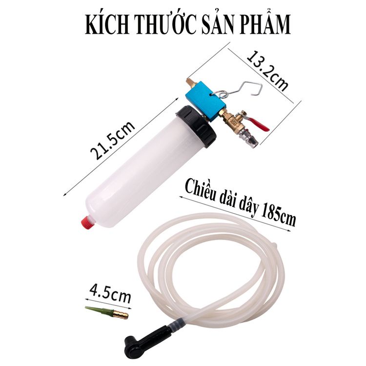 Dụng cụ thay dầu phanh Ôto - xe máy