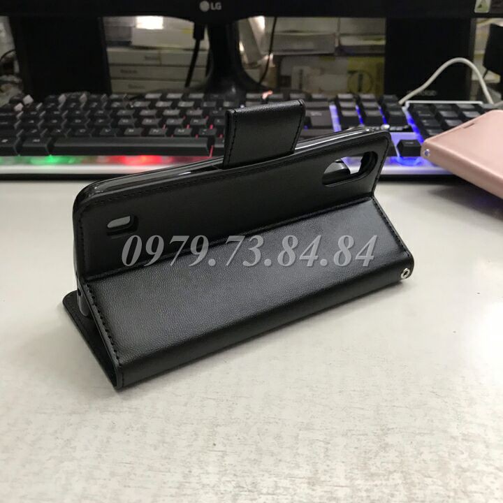[Giá rẻ nhất ] Bao da SamSung Galaxy A01 dạng ví hiệu Hanman có quai cài | BigBuy360 - bigbuy360.vn