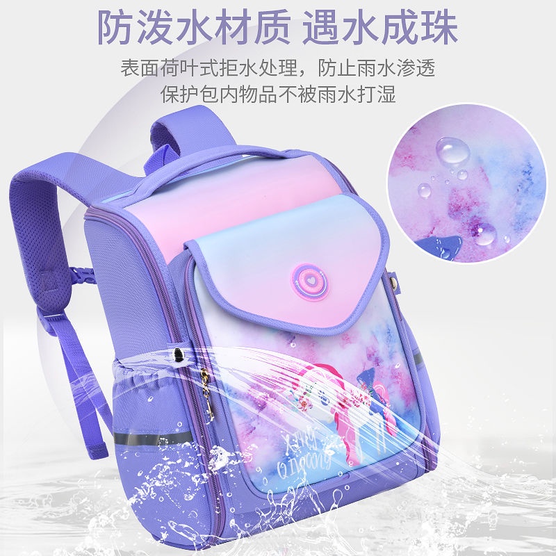 Ba Lô Đi Học Siêu Nhẹ In Họa Tiết Hoạt Hình Dễ Thương Cho Bé Gái