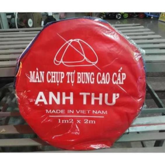 (Shopee Siêu Rẻ) Màn Chụp Tự Bung 1m2, 1m6, 1m8, 2m, 2m2 (Kèm Túi Đựng)