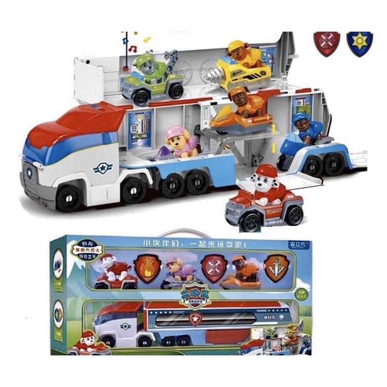 Bộ Xe chở, tháp canh phòng và Những Chú Chó Cứu Hộ - PAW PATROL 🐶🐶🐶