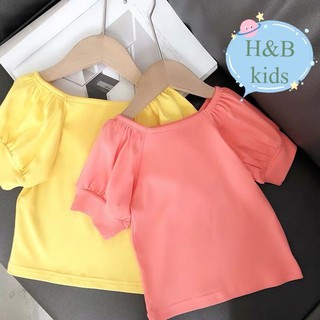 áo tay bồng hb kid cho bé