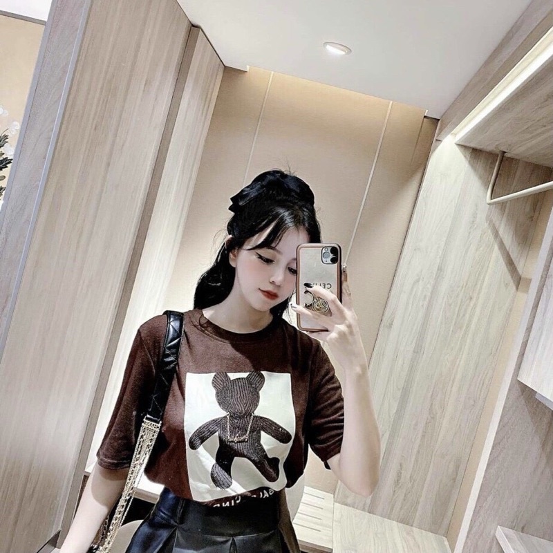 Áo Thun Phông A26 Unisex Nam Nữ   In 3G Gấu Mụn Hàng Cao Cấp | BigBuy360 - bigbuy360.vn